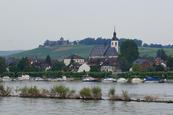 Blick auf Winkel vom Rhein