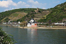 Burg Pfalz-Grafenstein und Kaub