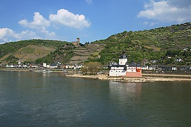 Burg PfalzGrafenstein und Kaub