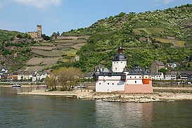 Burgen Pfalzgrafenstein und Gutenfels