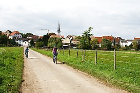 Radweg bei Stadecken-Elsheim