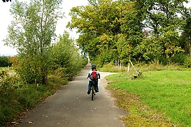 Radweg von Essenheim nach Finthen