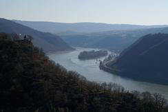 Blick auf Rhein und Hunsr?ck