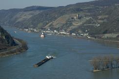 Kaub vom Aussichtspunkt Kauber Blick