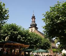 Blick auf die Jakobuskirche