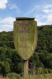 Schild am Dellhofener R?merkrug