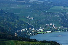 Burg Stahleck vom 7-Burgen-Blick