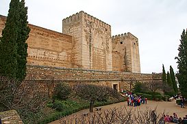 Eingang Alcazaba