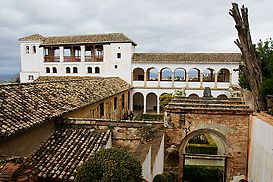 Generalife vom Ausgang