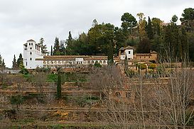Generalife vom Palast El Partal
