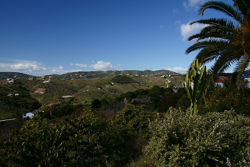 Das Tal unterhalb von Frigiliana