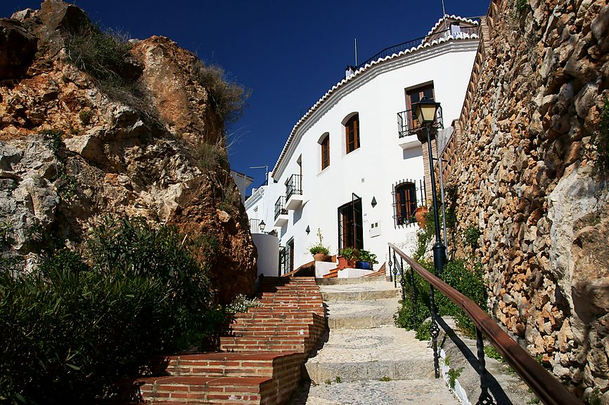 Treppe zum Restaurant/Aussichtspunkt Mirador