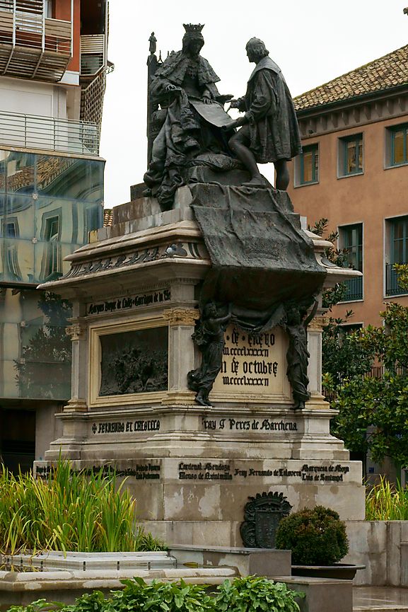 Denkmal Isabella und Columbus