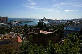 Hafen vom Alcazaba
