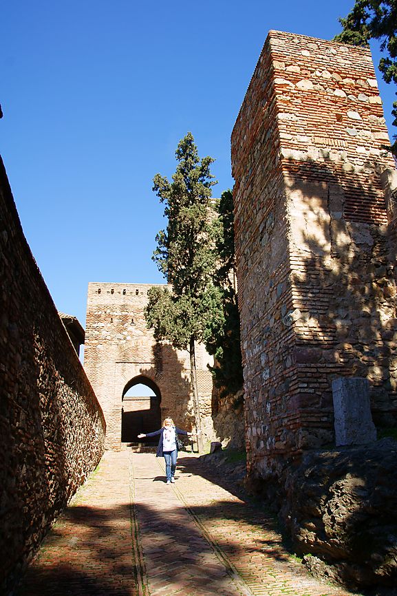 Eingang Alcazaba