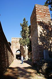 Eingang Alcazaba