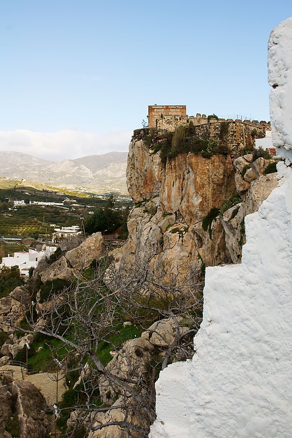 Alcazaba an Felswand