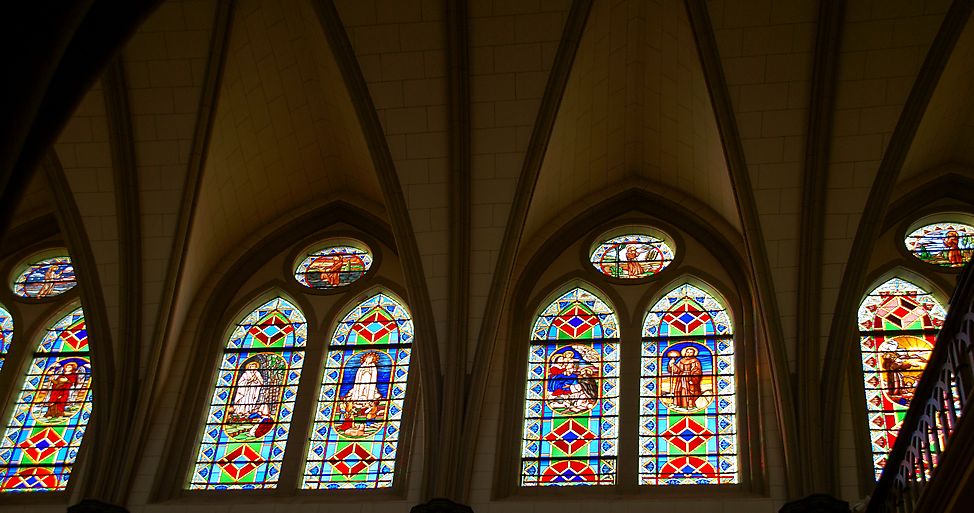 Kirchenfenster Virgen de Regla