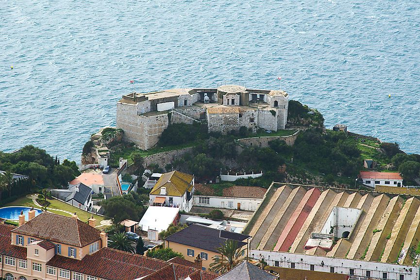 Gibraltar vom Berg