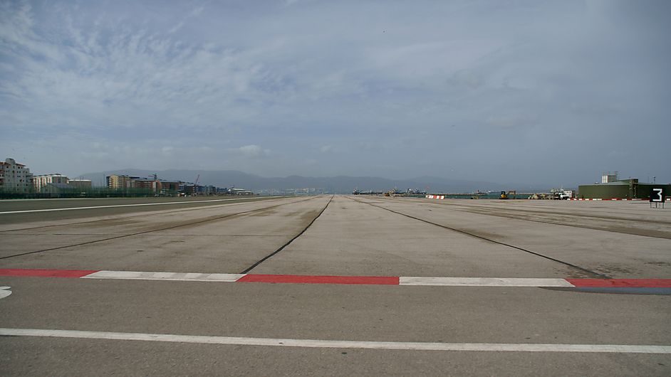 Landebahn von Gibraltar