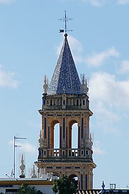 Kirchturm Iglesia de Santa Ana