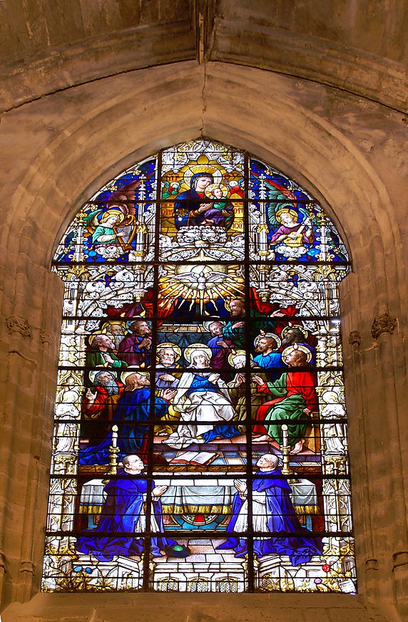 Fensterbild Kathedrale