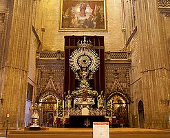 Altar vor Puerta del Perdon